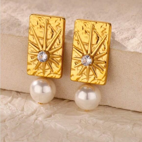 Statement earrings N559 - Picture 1 of 4